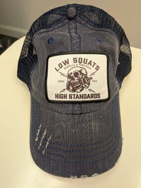 Barbells And Ponytails "Heavy Metal" Classic Mesh Baseball Hat NEW